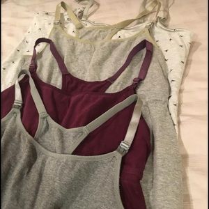 Bundle of 4 nursing camis